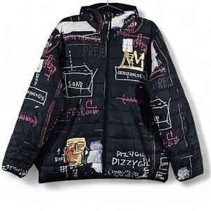 Jean-Michel Basquiat x Members Only ‘Alchemy’ Puffy Jacket Men’s Coat